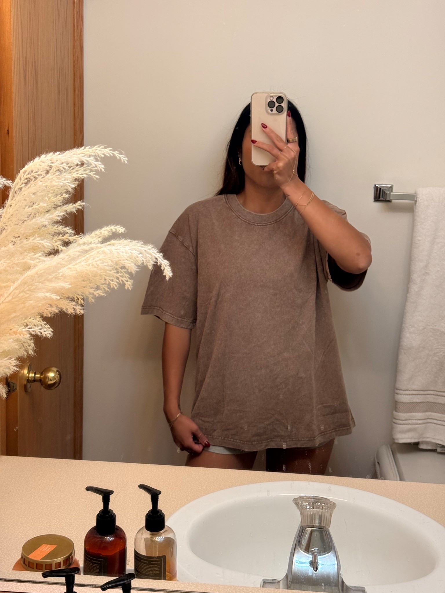 Acid wash oversized tshirts 