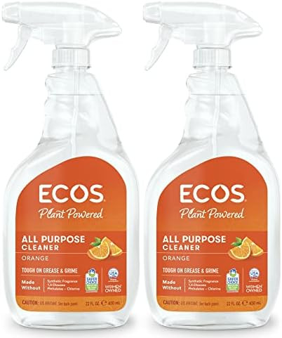 ECOS® All Purpose Cleaner, Orange, 22oz Bottle by Earth Friendly Products (Pack of 2) | Amazon (US)