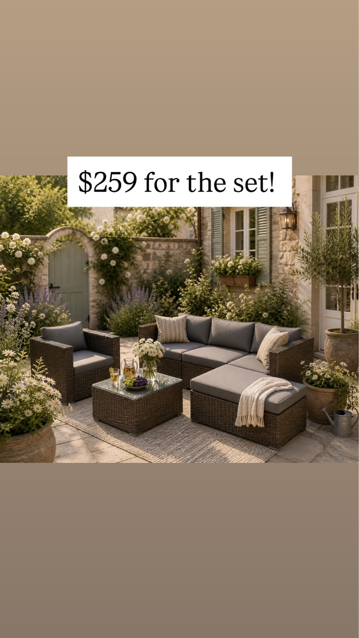 $259 for the set!! Insane!! Ok Walmart 👏🏻  and

#LTKHome #LTKSaleAlert #LTKSeasonal