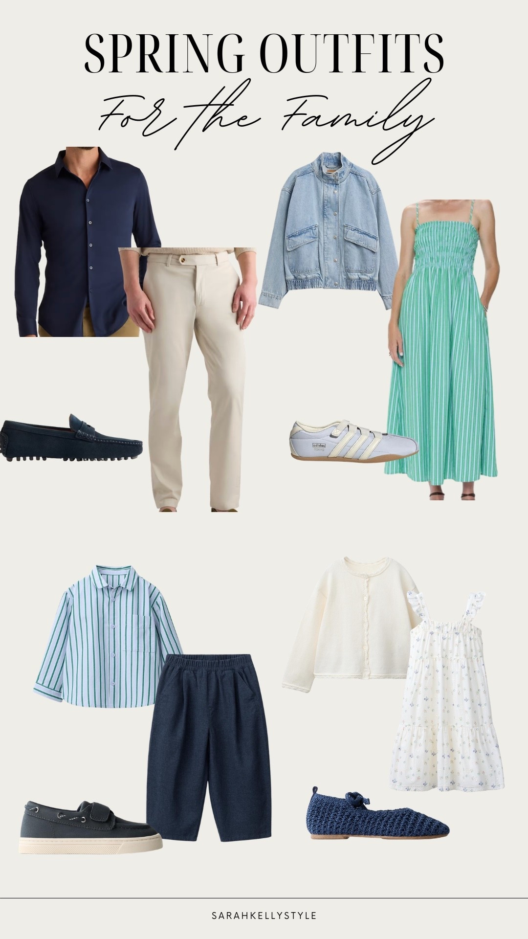 Outfits for everyone in the fam! It can be hard coordinating everyone — here’s some inspo💙

#LTKootd #LTKKids #LTKMens