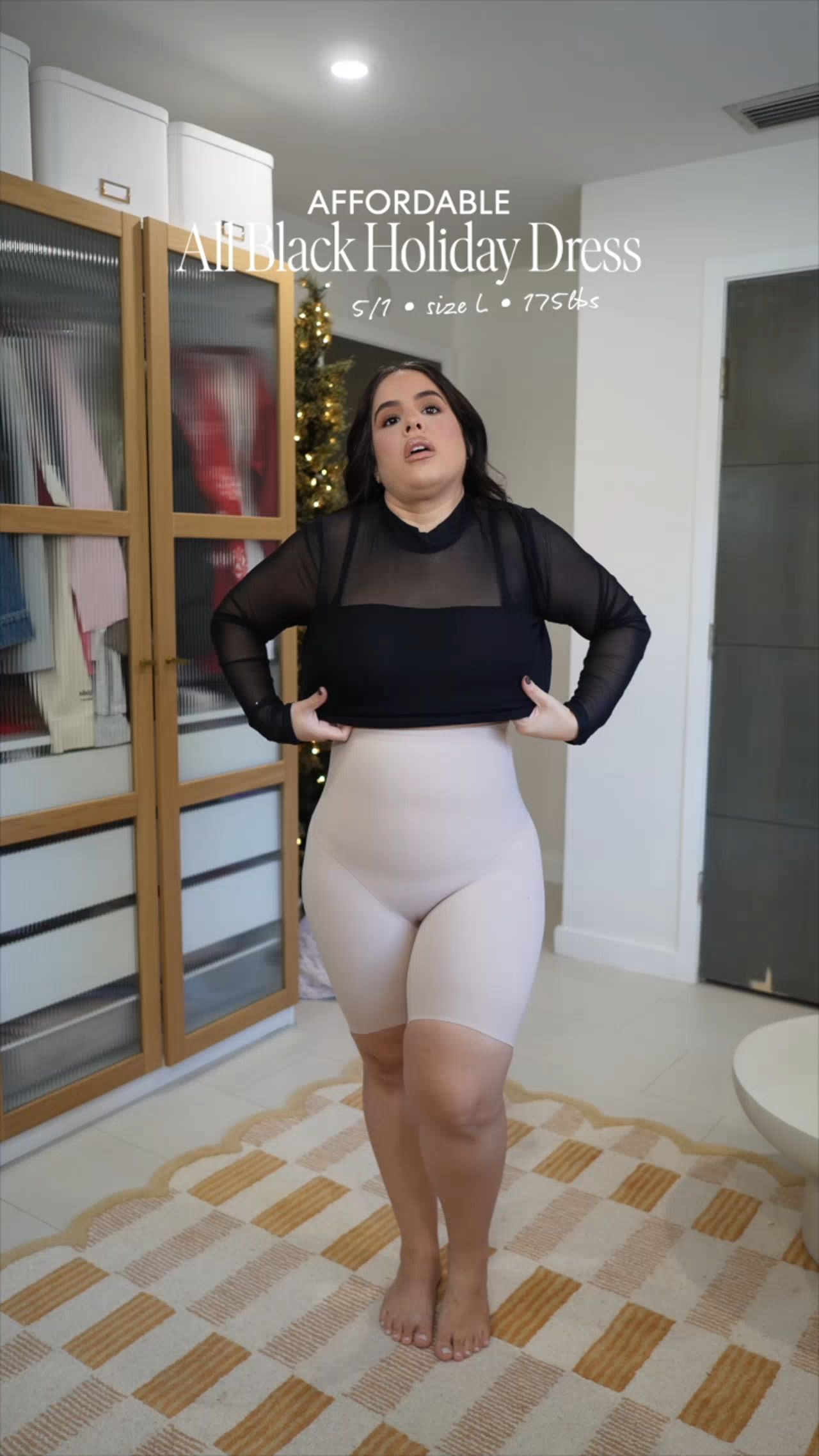 Every closet needs a good LBD 🖤✨
This mesh Amazon dress is flattering, comfy, and perfect for nights out.

Wearing size L 

 #LTKHoliday #LTKootd #LTKMidsize