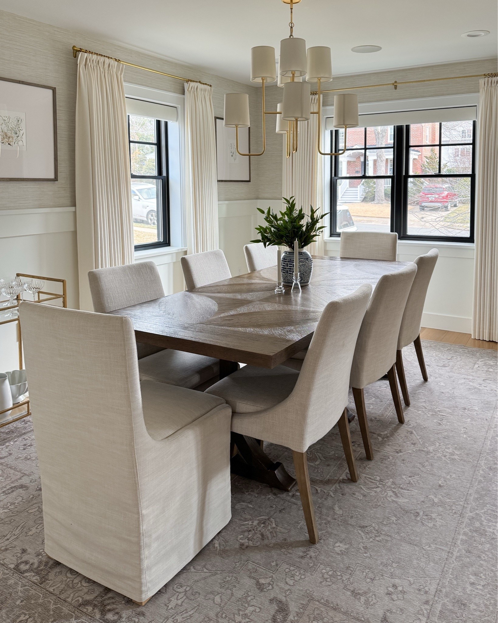 My trestle style dining table is a top seller! I love the classic look and unique design of the table top

#LTKHome #LTKOver40 #LTKmomlife