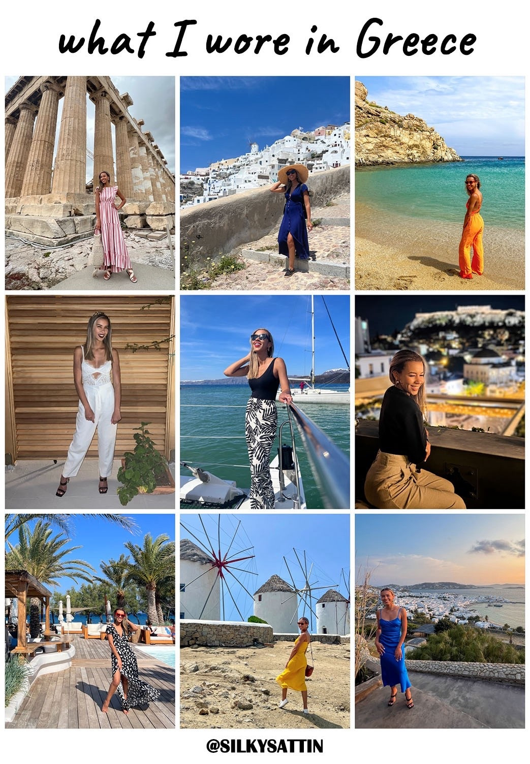 What I wore in Greece (May) 

#greece #athens #santorini #mykonos #style #travel #parthenon #aegeansea #beachclub #boni #windmills 

#LTKFindsUnder100 #LTKStyleTip #LTKFindsUnder50