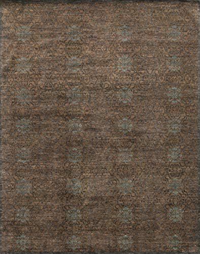 Loloi Rugs Area Rug, 100% New Zealand Hand-Spun Wool, Tobacco/Charcoal, 2'-0" x 3'-0" | Amazon (UK)