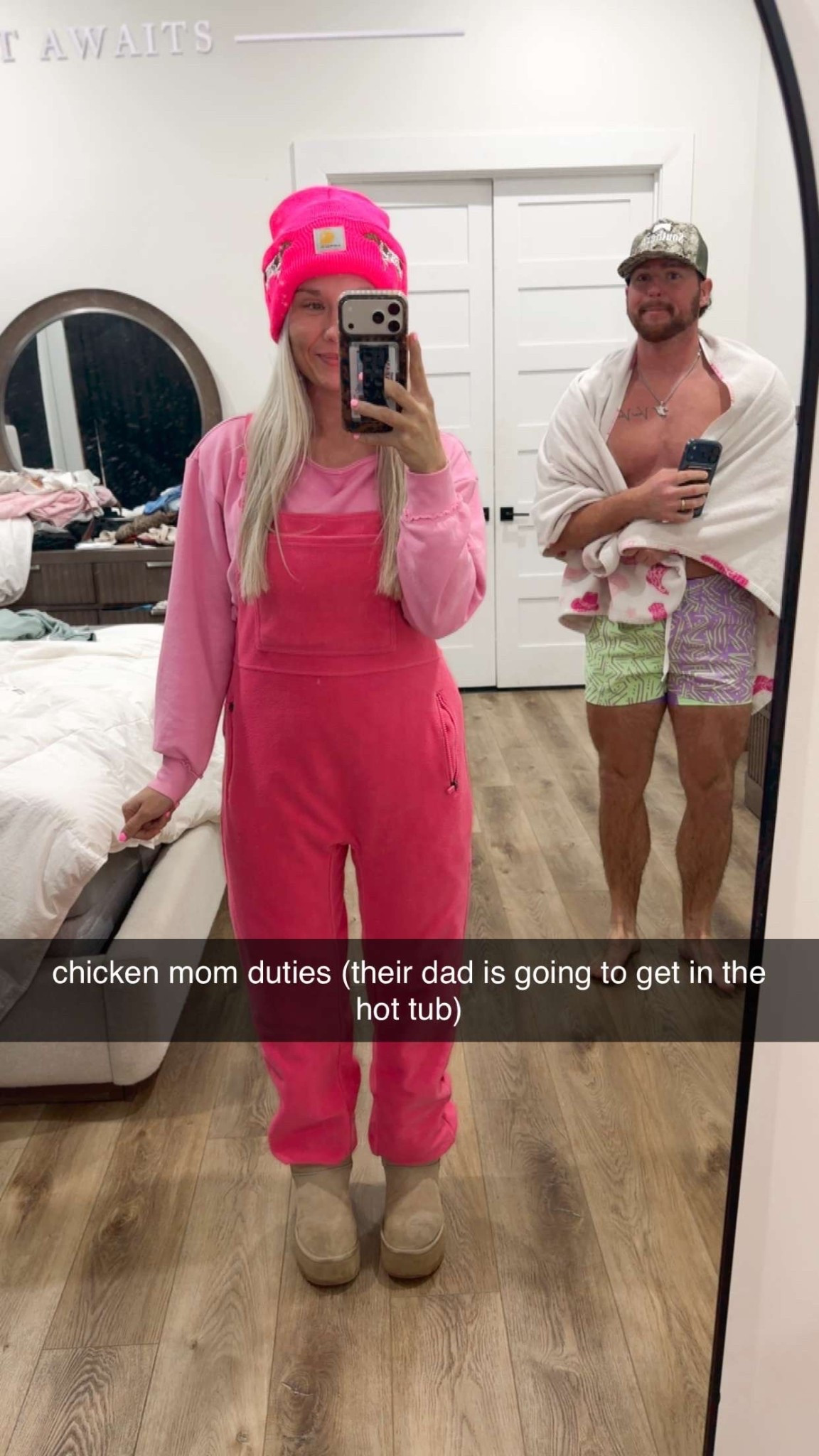 pink fleece overalls 🤭 

#LTKootd #LTKdayinmylife #LTKgrwm