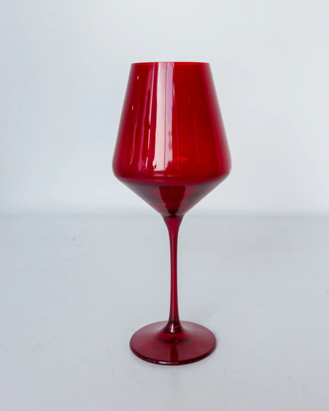 Estelle Wine Single Stemware Glass {ALL COLORS} | Estelle Colored Glass
