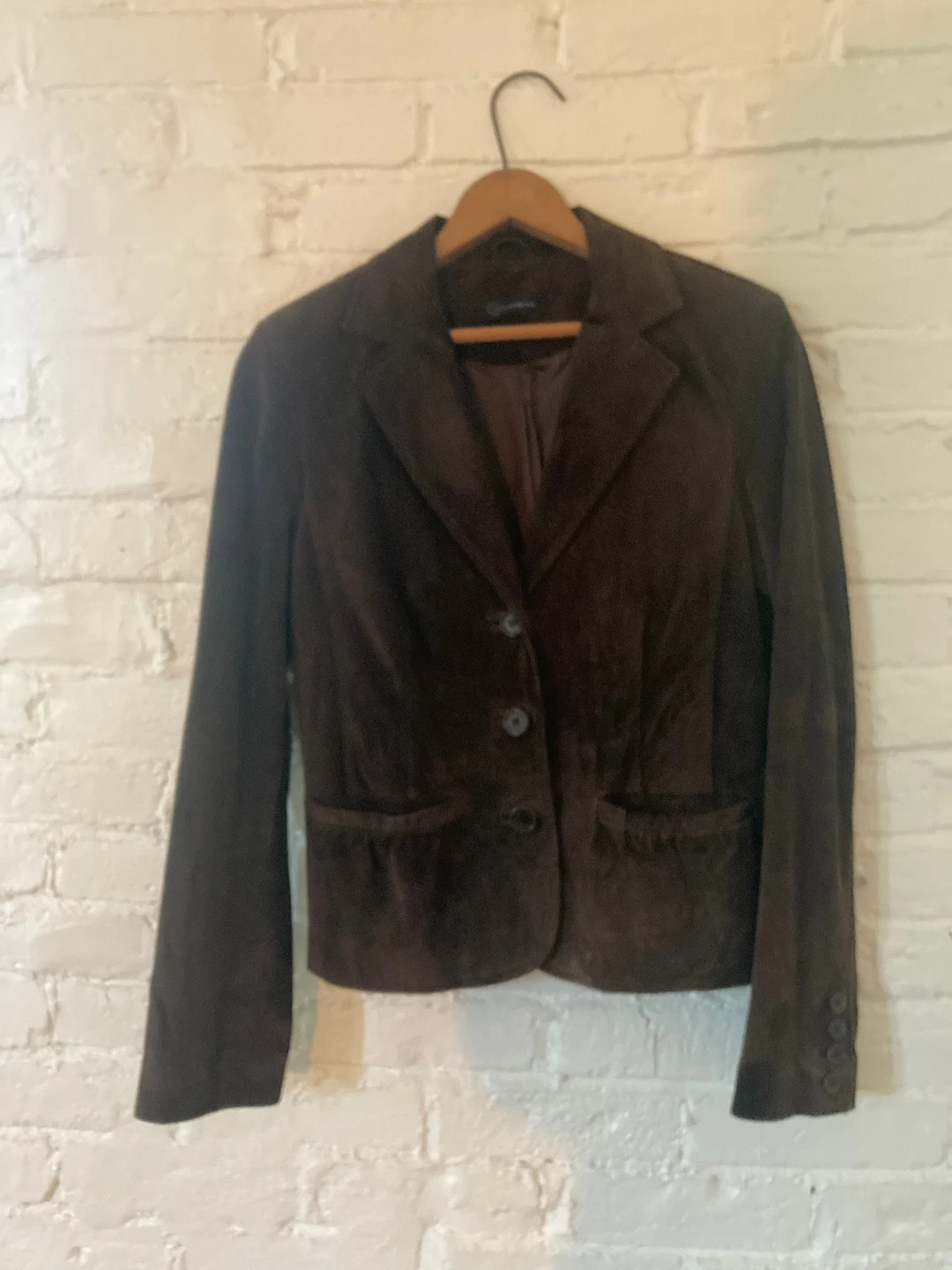 Excellent Brown Suede Blazer by Context - leather jacket, brown leather, Fall jacket, Fall blazer... | Etsy (US)