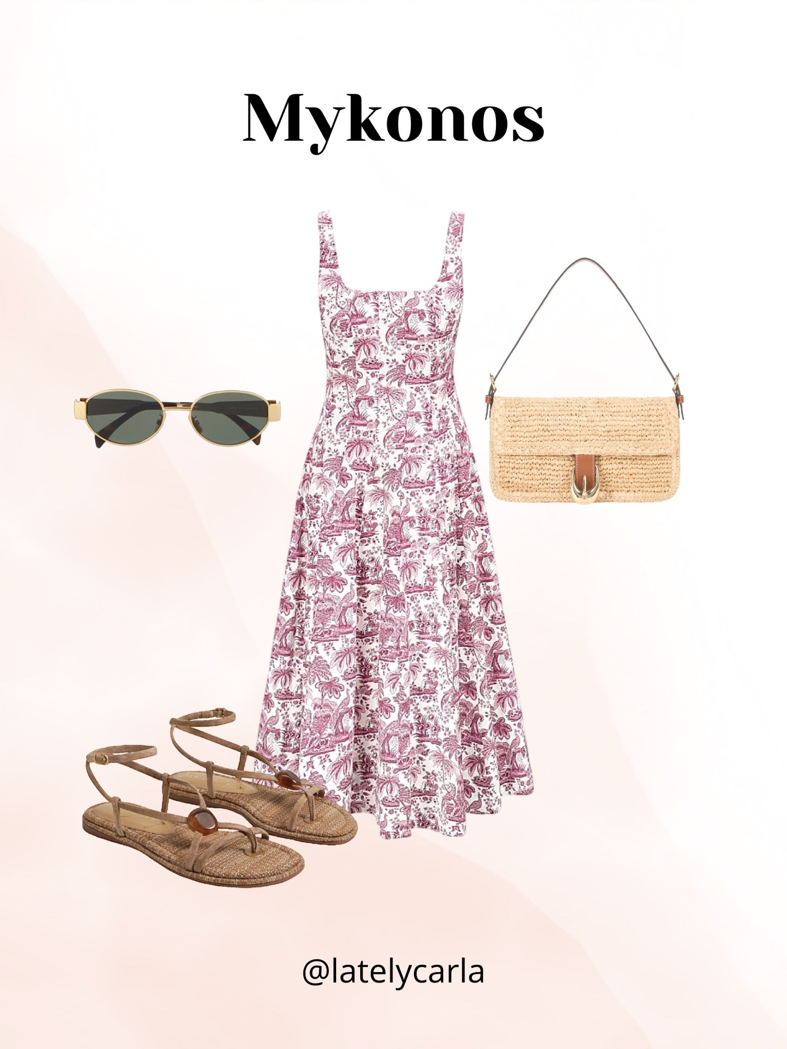 European Summer / Mykonos Outfit inspo.
Perfect for rolling around the island

#LTKootd #LTKTravel