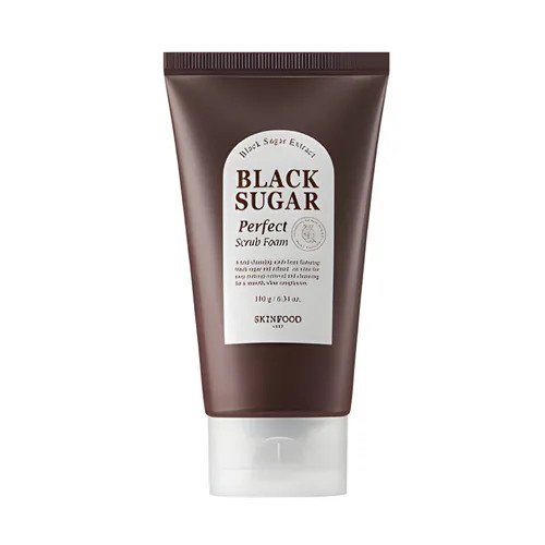 SKINFOOD - Black Sugar Perfect Scrub Foam 180g | YesStyle Global