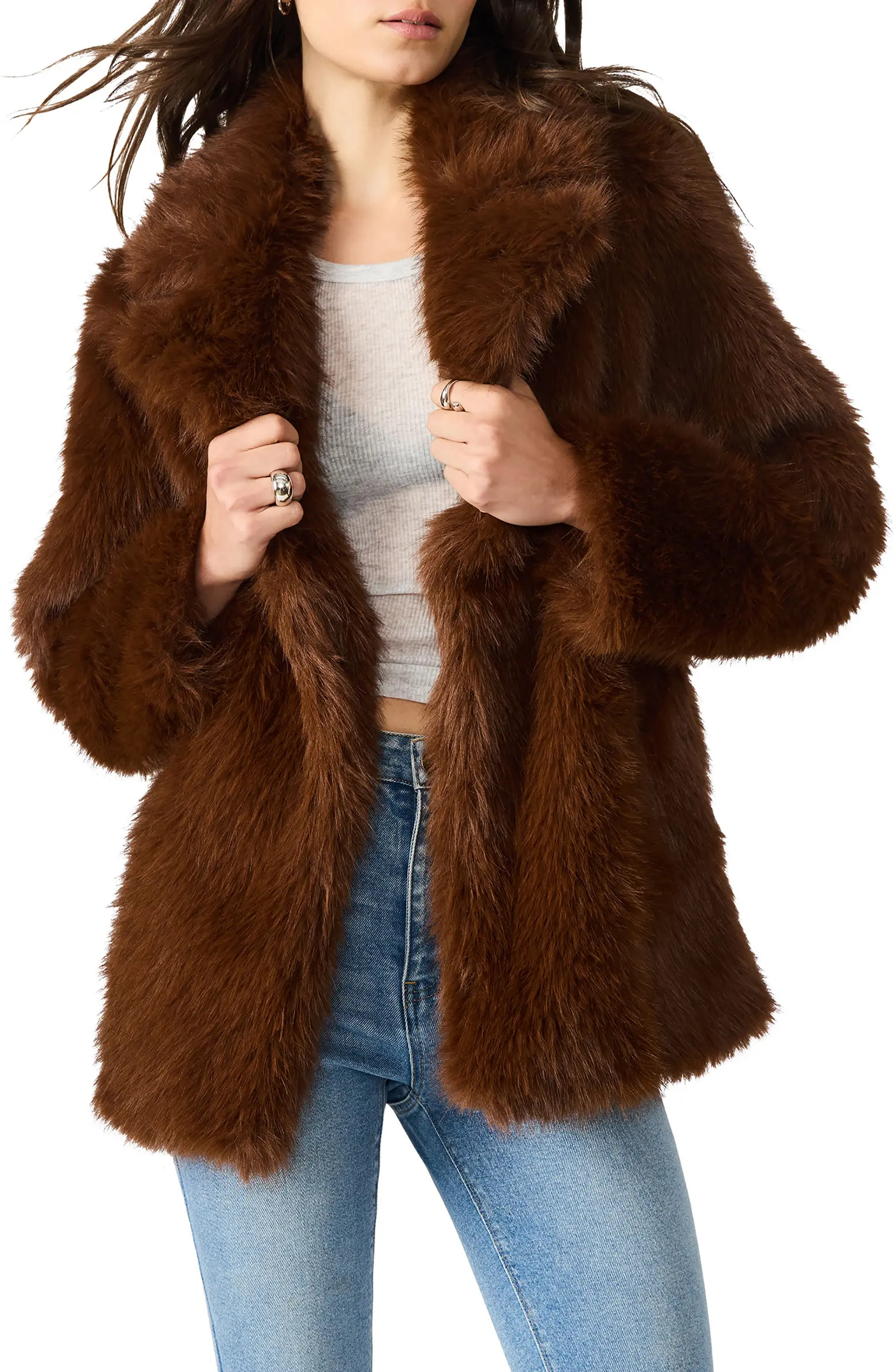 Kindra Faux Fur Coat | Nordstrom