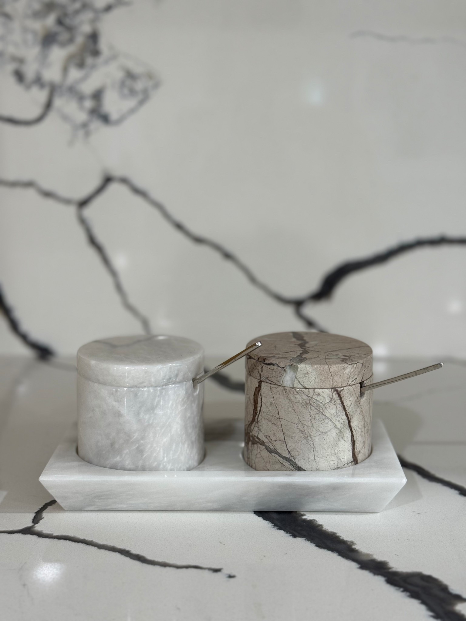 Pretty obsessed with these salt and pepper cellar! This is the white and marinara color. Not as pink as I’d hoped, but still pretty and great quality! #design

#LTKHome