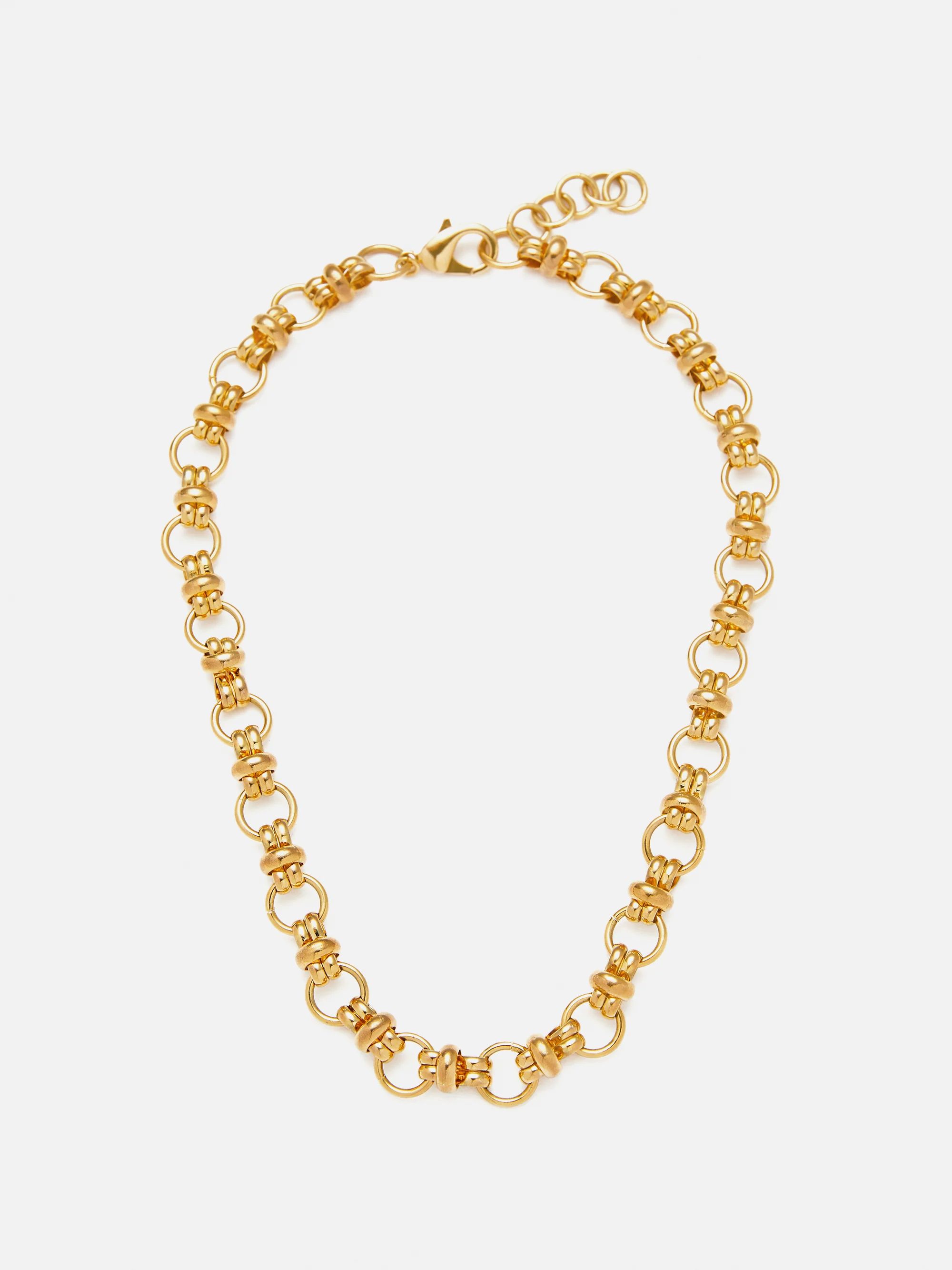 Round Chain Necklace | Gold | Jigsaw (UK)