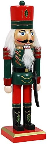 Sunnydaze Indoor Christmas Traditional Wooden Nutcracker Decor Statue Fritz The Valiant - Interio... | Amazon (US)