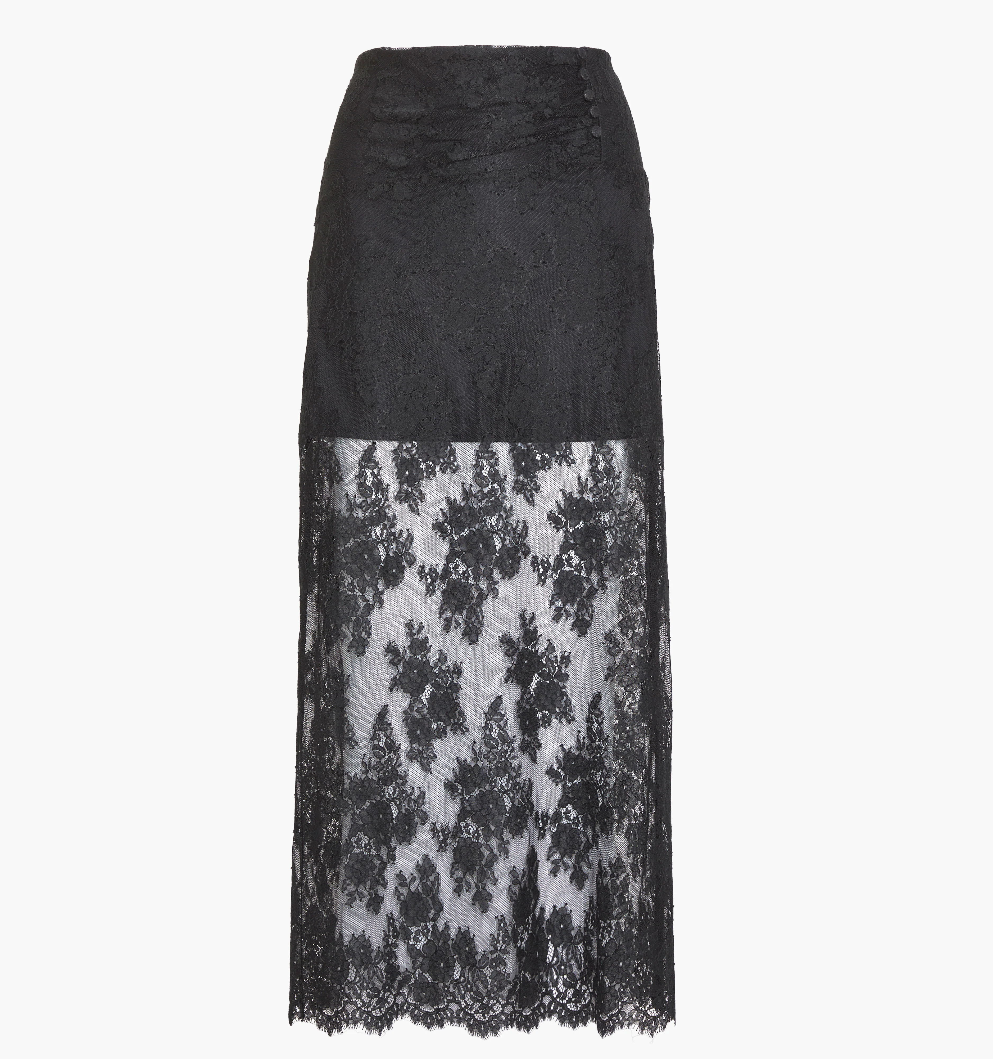 The Lark Skirt | Black Lace / L | Cotton | Hill House Home | Hill House Home US