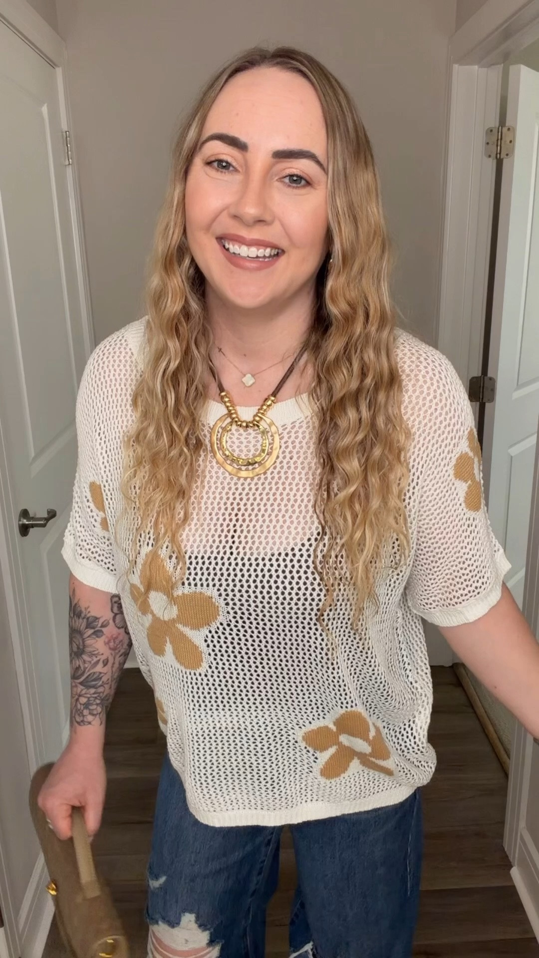 I heard you needed a cute crochet top ;) This one is under $30 and such a good find 🤍 This oversized crochet top is lightweight, easy to throw on, and perfect for layering. Comes in multiple colors and gives the cutest effortless spring/summer vibe.

#ootd #outfitinspiration #amazonfashionfinds #stylediaries #crochet

#LTKootd #LTKSeasonal #LTKTall