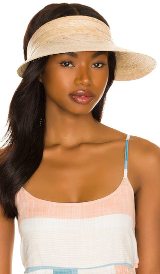 Coastal Sea Visor in Natural | Revolve Clothing (Global)