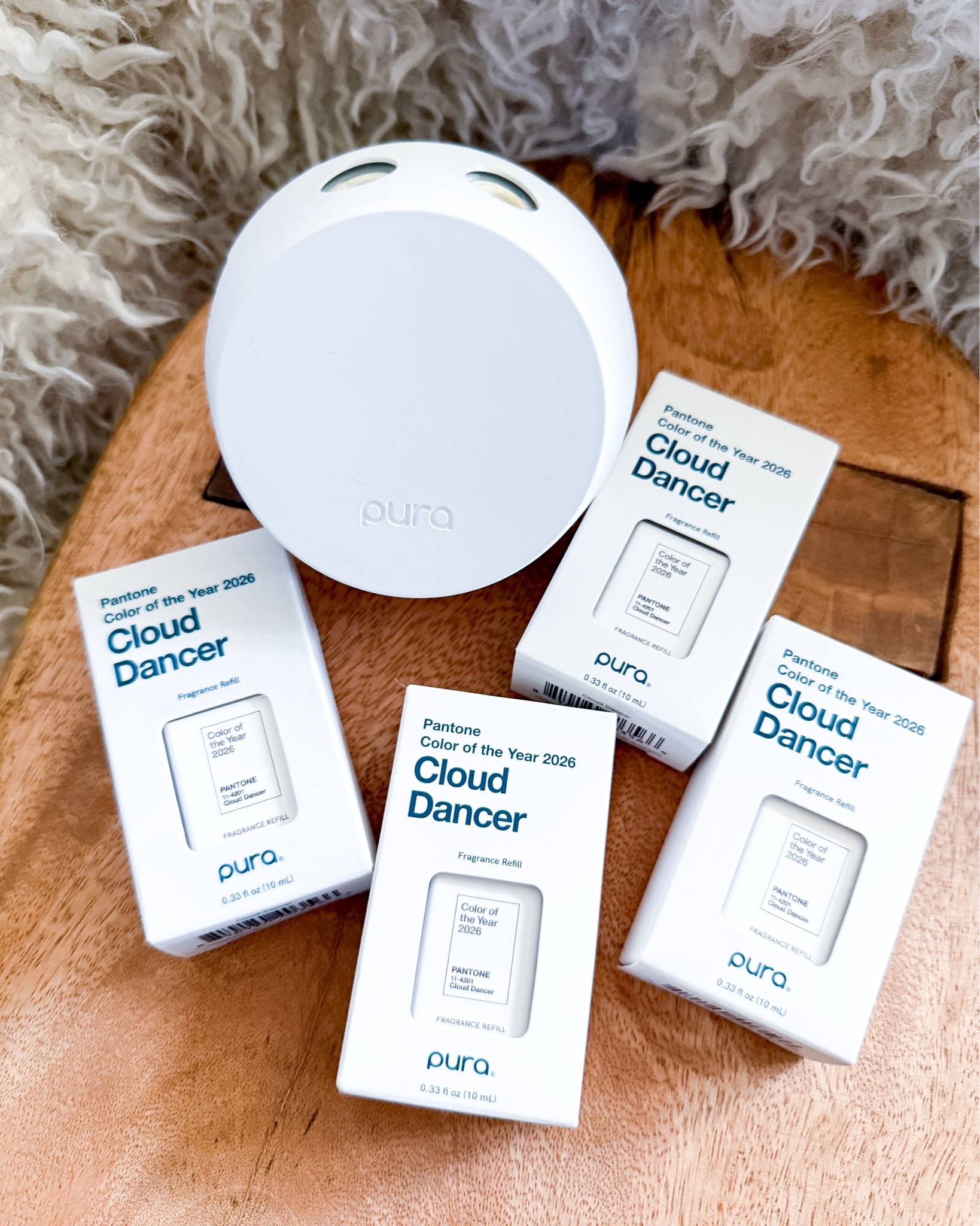 Cloud Dancer by Pura is inspired by the 2026 Pantone Color of the Year & it smells exactly how you’d expect. Soft, airy, & calming with notes of fresh bergamot + magnolia layered with sunlit florals, soft musk, amber, & sandalwood. It’s light, serene, & perfect for everyday use when you want your home to feel clean + cozy.

pura diffuser - pura fragrance refill - cloud dancer scent - pantone color of the year 2026 - home fragrance - clean home scent - fresh bergamot - magnolia scent - soft musk - amber sandalwood - light floral fragrance - modern home fragrance - minimal home decor - cozy neutral home - everyday home scent - calming home atmosphere - luxury home fragrance - aesthetic home essentials

#LTKHome