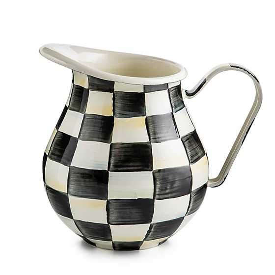 Courtly Check Pitcher | MacKenzie-Childs