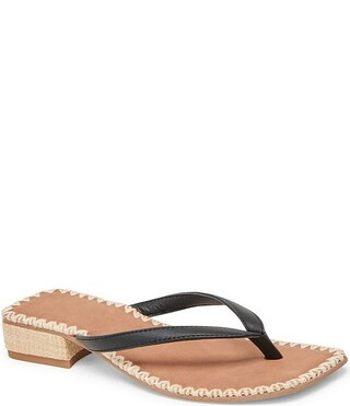 Barty Leather Thong Sandals | Dillard's