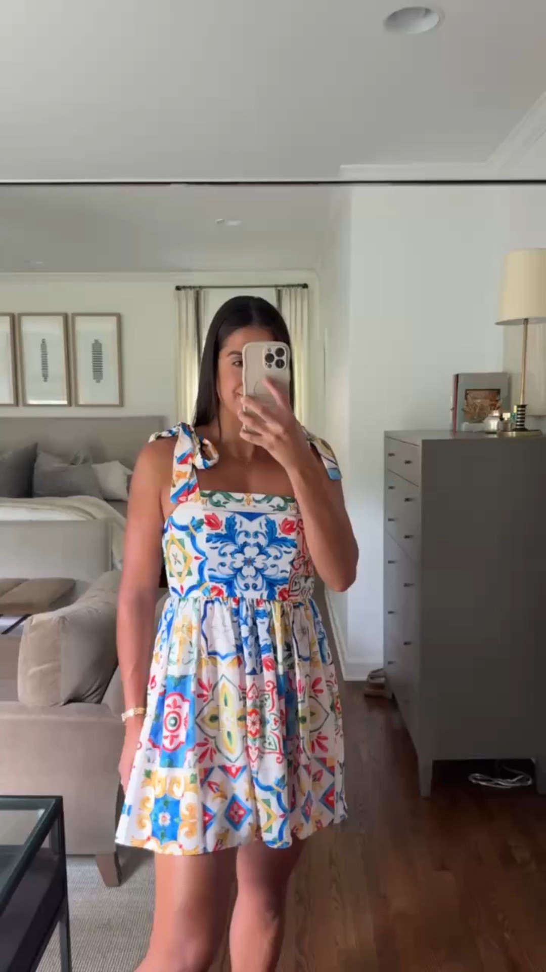 The perfect sundress for vacation☀️✨

travel dress, mosaic dress, bow strap dress, amazon finds, amazon dresses, dresses under 35, under 35, Grace White, A Southern Drawl 