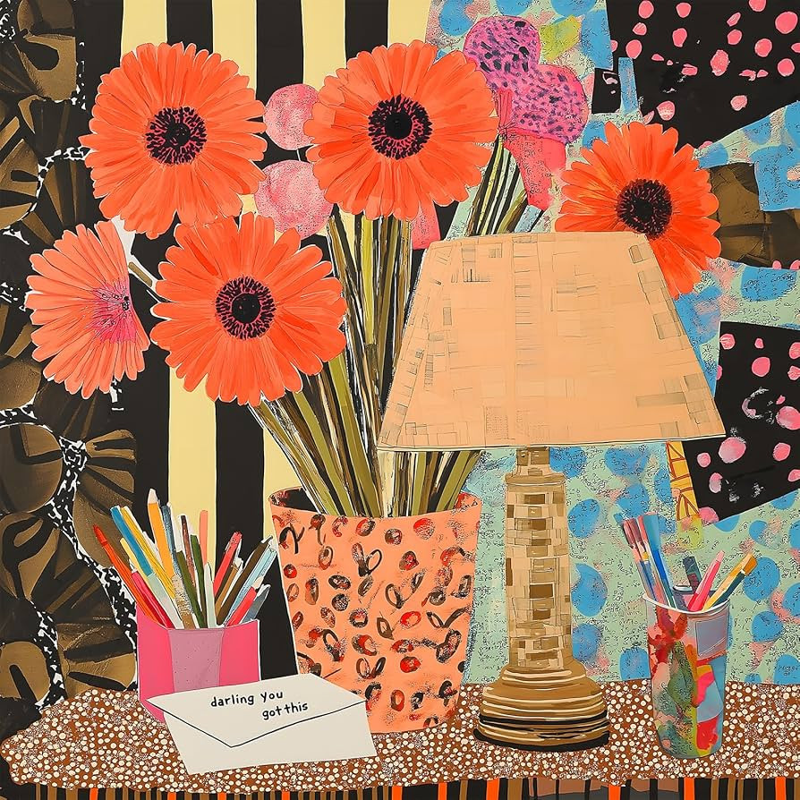 1000-Piece Adult Puzzle with Oil Painting-Style Desktop Scene Vibrant Art Jigsaw Puzzle, Challeng... | Amazon (US)