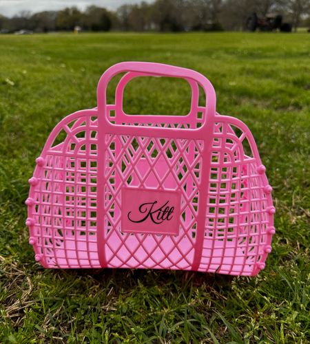 Personalized basket for kids. Comes in a tons of colors 

Easter basket 
Personalized purse for girl 

#LTKkids #LTKfamily #LTKbaby