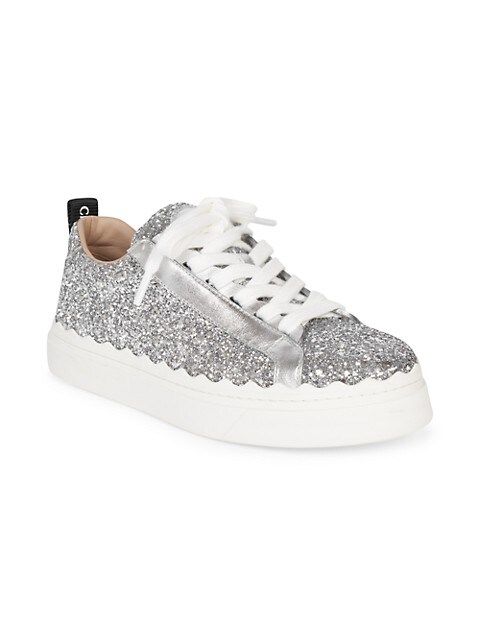 Lauren Glitter Sneakers | Saks Fifth Avenue