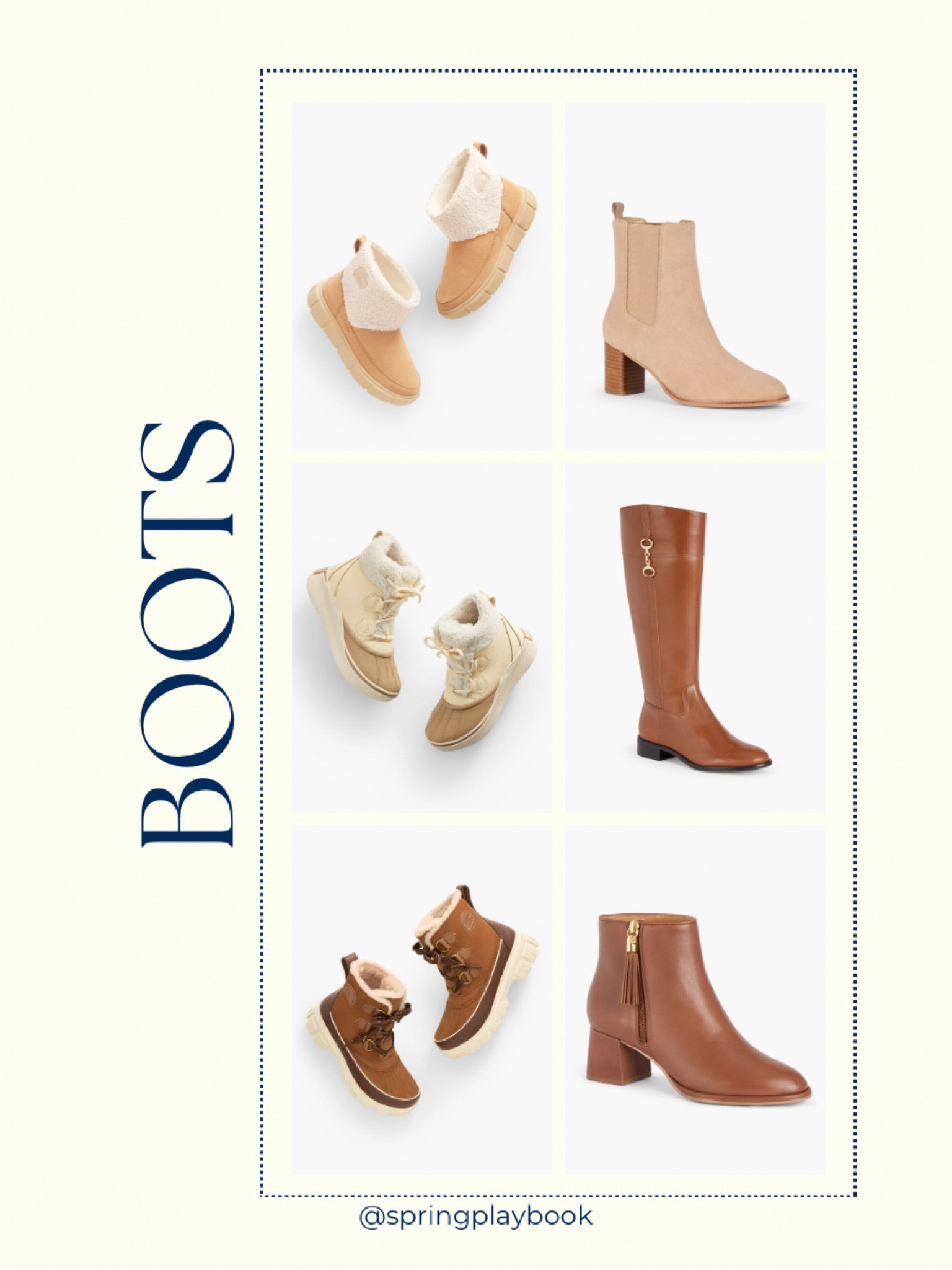 Boots for Springs! Cold weather boots from Sorel & fashion boots. 

#createdcolorful #createdcolorfulspring #hocspring #tcispring #pcaspring #lightspring #warmspring #truespring #brightspring #clearspring #paintboxspring #bluespring

#LTKSeasonal #LTKShoeCrush #LTKSaleAlert