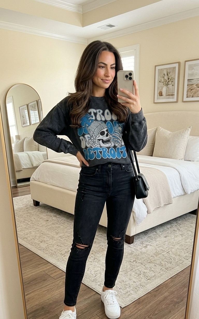 Detroit football season is back 🏈💙 The cutest Detroit football piece for Lions game day, tailgating, Ford Field, watch parties, and football Sundays! Such an easy way to get the Detroit Lions game day look while still keeping it cute and wearable.

#DetroitFootball #DetroitLions #LionsGameDay #DetroitLionsOutfit #LionsOutfit #DetroitLionsApparel #LionsApparel #OnePride #FordField #FordFieldOutfit #DetroitGameDay #GameDayOutfit #FootballOutfit #FootballSunday #NFLStyle #NFLGameDay #TailgateOutfit #DetroitStyle #MichiganStyle #LTKStyle #LTKFinds
 

 