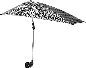 Sport-Brella Versa-Brella SPF 50+ Adjustable Umbrella with Universal Clamp | Amazon (US)
