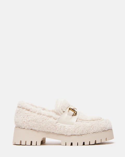 LANDO FAUX SHEARLING BONE | Steve Madden (US)