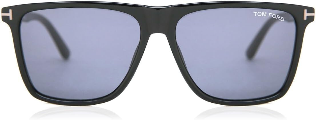 Sunglasses Tom Ford FT 0832 -N Fletcher 01A Shiny Black/Smoke Lenses | Amazon (US)