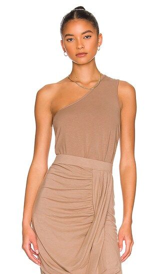 One Shoulder Tank in Java | Revolve Clothing (Global)