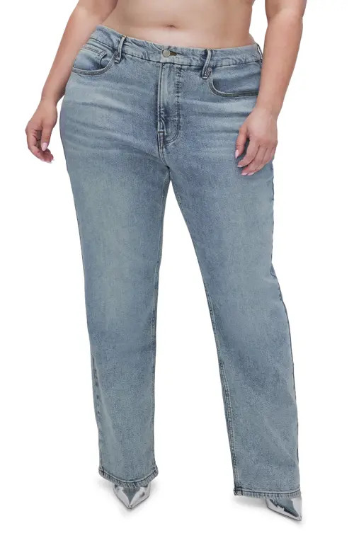 Good American Good '90s Jeans in Blue690 at Nordstrom, Size 8 | Nordstrom