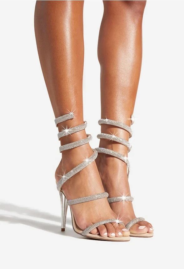 Kenzy Spiral Heeled Sandal | JustFab
