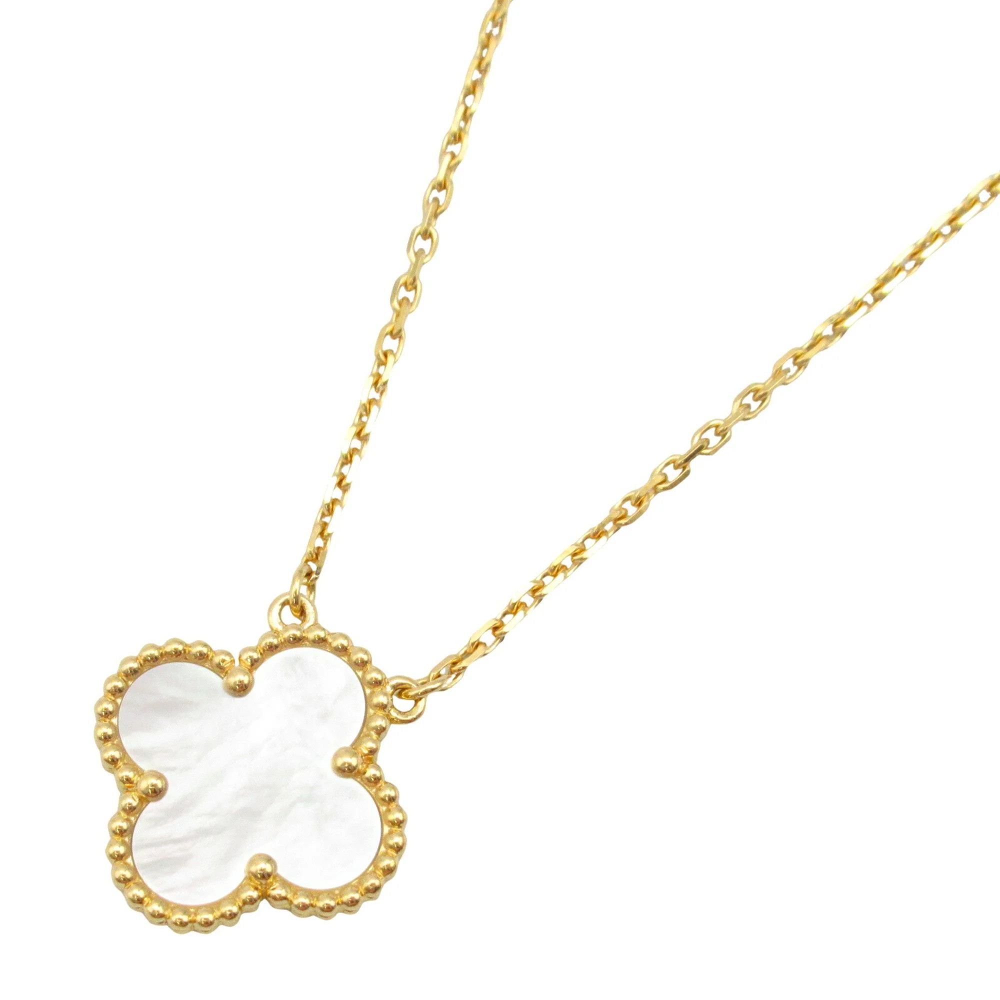Van Cleef & Arpels yellow gold (18K) Necklace (Pre-Owned) | Shop Simon