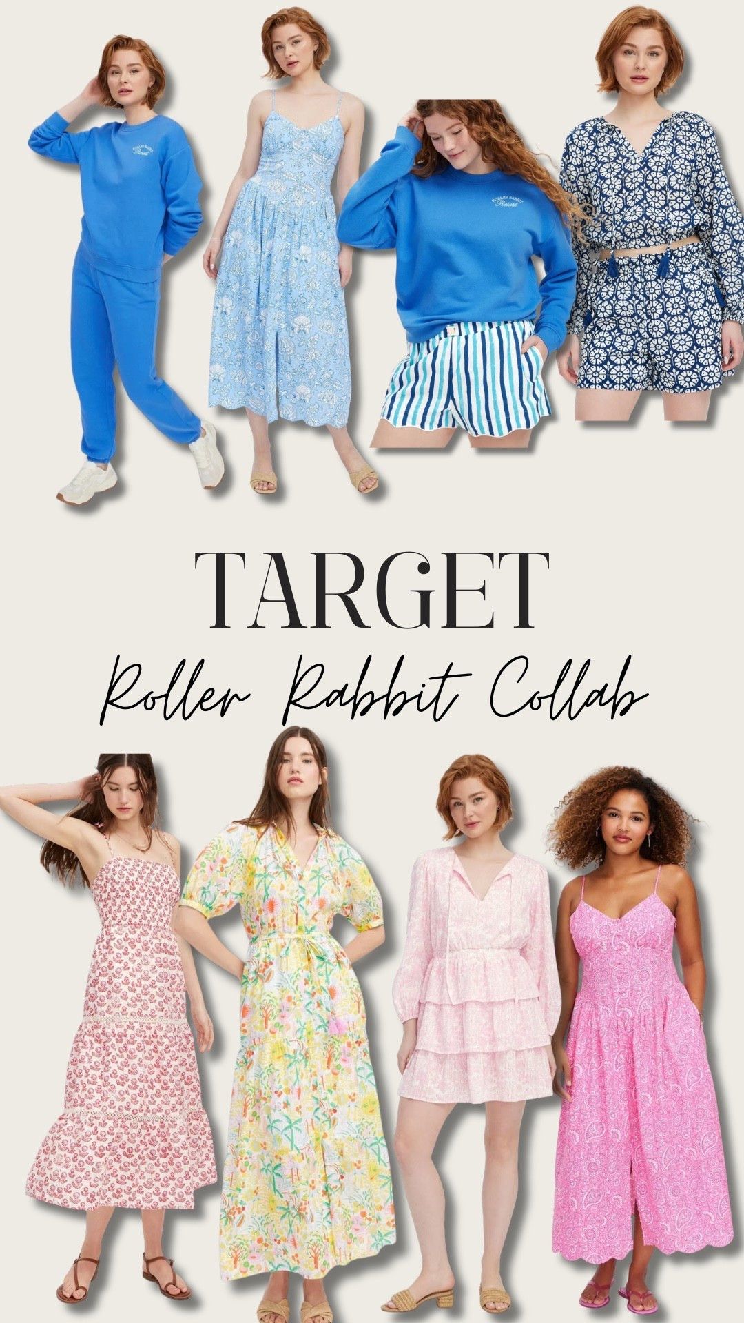 The NEW Roller Rabbit x Target collection has taken the internet by storm! If you see something you want that’s sold out, sign up for notifications! I’m really hoping they do a restock 🤞 

#LTKSeasonal #LTKootd #LTKSpringSale