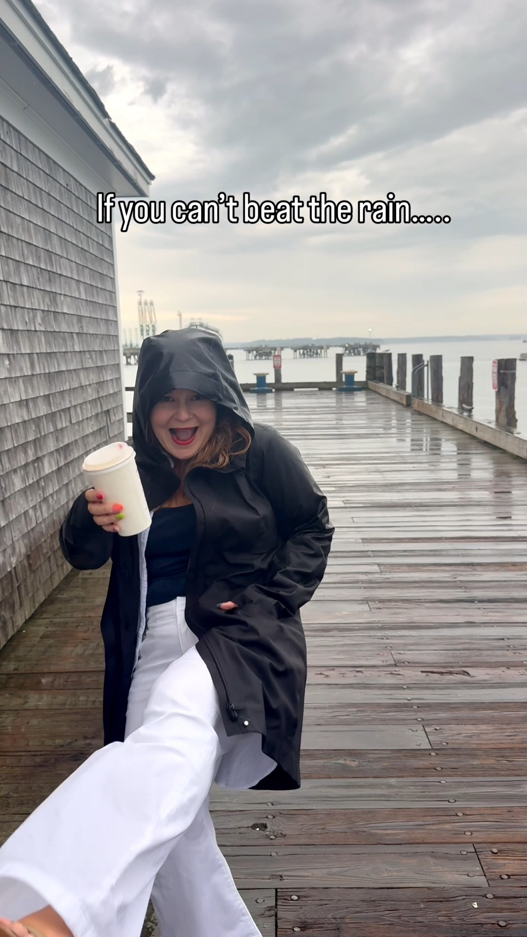 Might as well dance in it.🤣🤣 

We got crazy storms on Thursday. Mother nature be wild!

#neeenglandstorms #summerstorms #mainesummer

#LTKvlog #LTKstorytime #LTKSeasonal