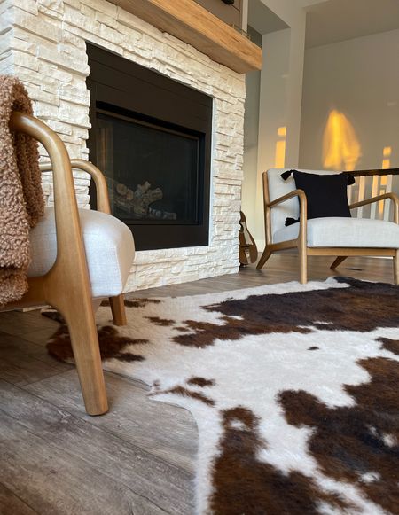 A moment for the new area cow hide rug + one sale for under $100 right now! 

home decor, builder grade home improvement, cozy fall vibes, living room, area rug, cow hide, faux hide

#LTKstyletip #LTKfindsunder100 #LTKhome