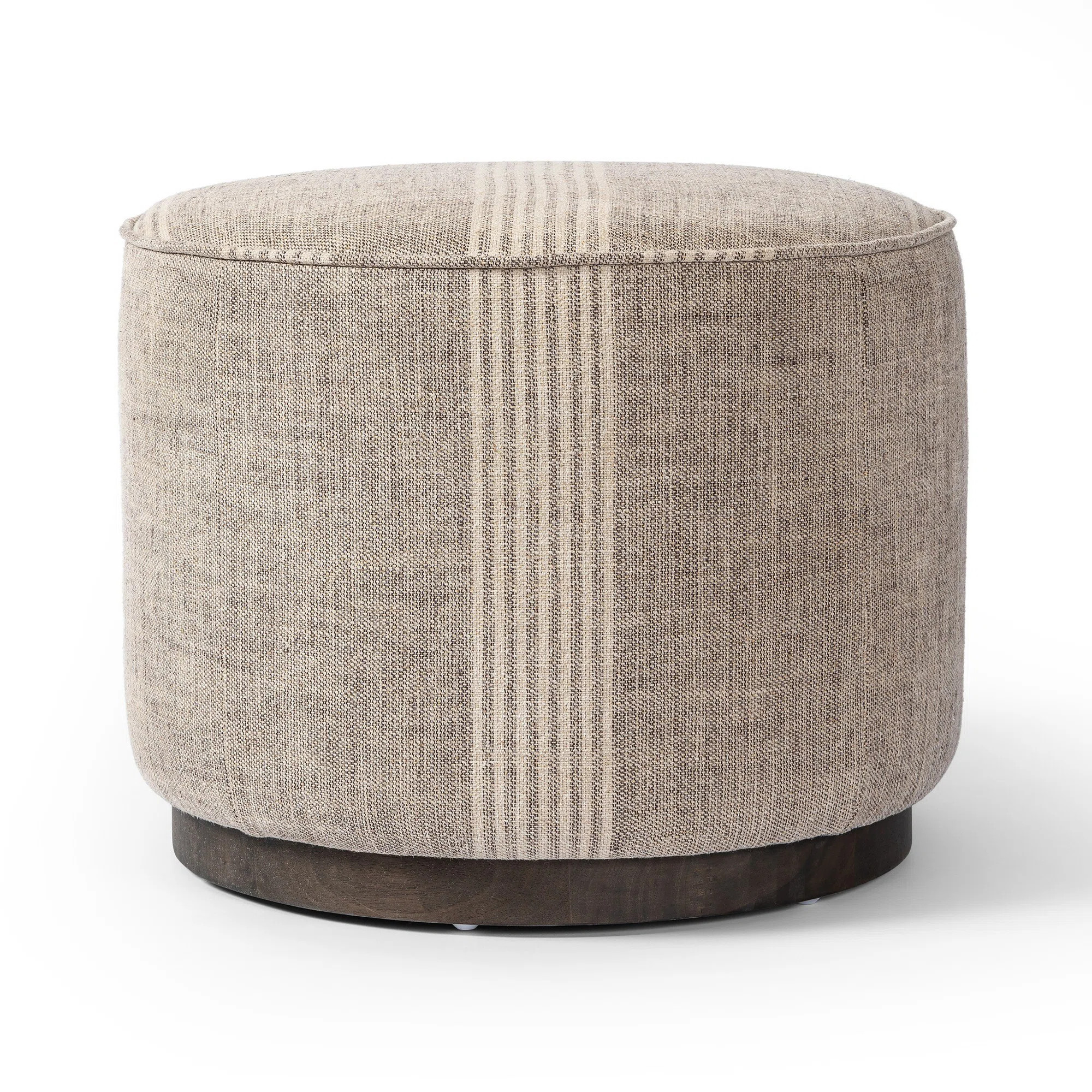 Lorelai 22" Round Ottoman | Joss & Main