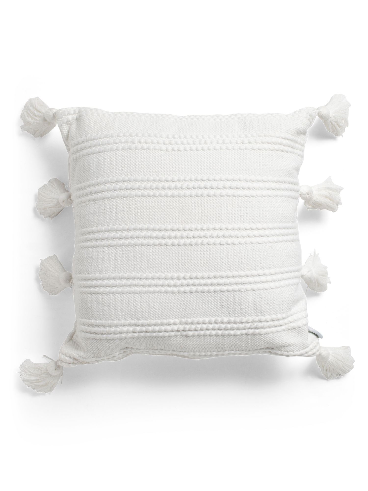 18x18 Indoor Outdoor Tassel Pillow | Home | Marshalls | Marshalls