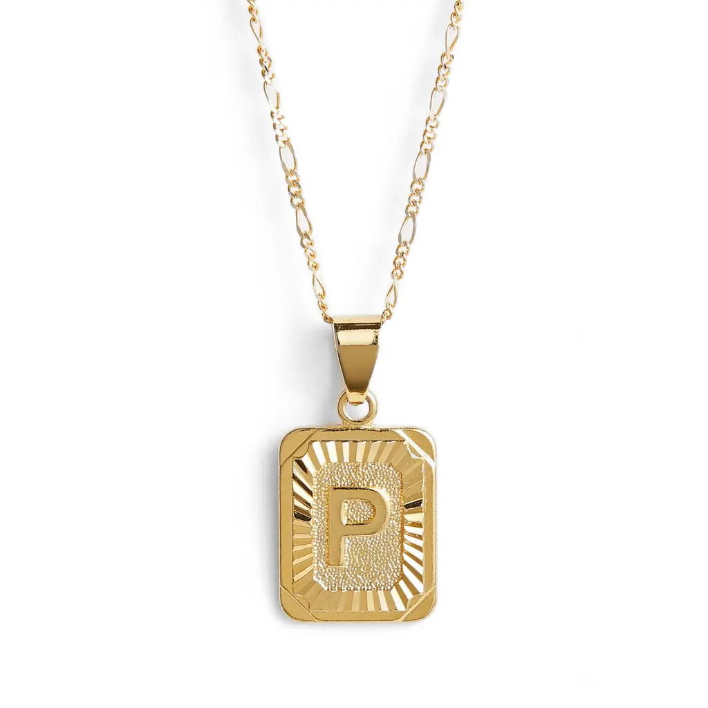 Bracha Initial Pendant Necklace in Gold-P at Nordstrom | Nordstrom