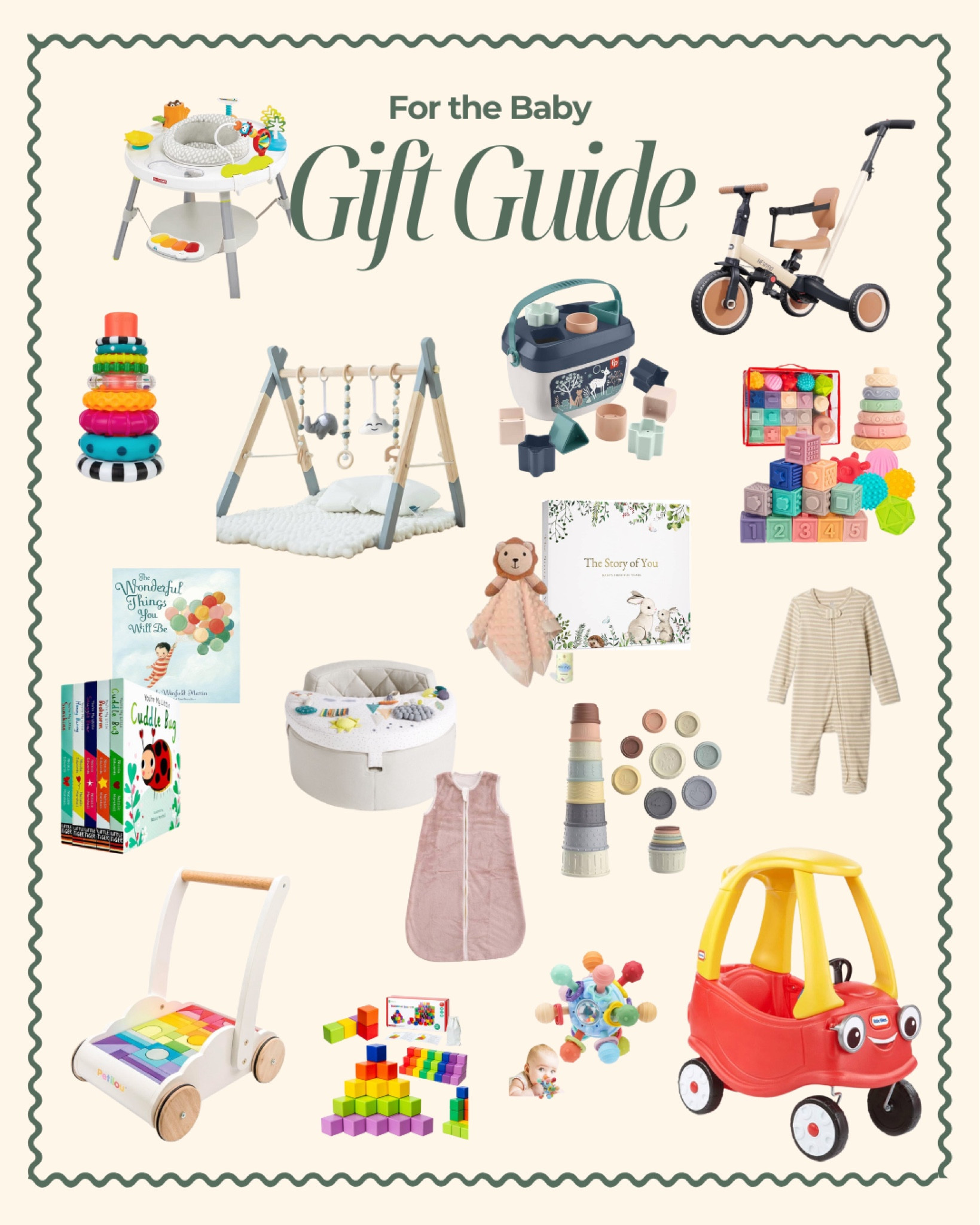 A practical and fun gift guide for the babies in your life.❤️

#LTKSeasonal #LTKGiftGuide #LTKHoliday