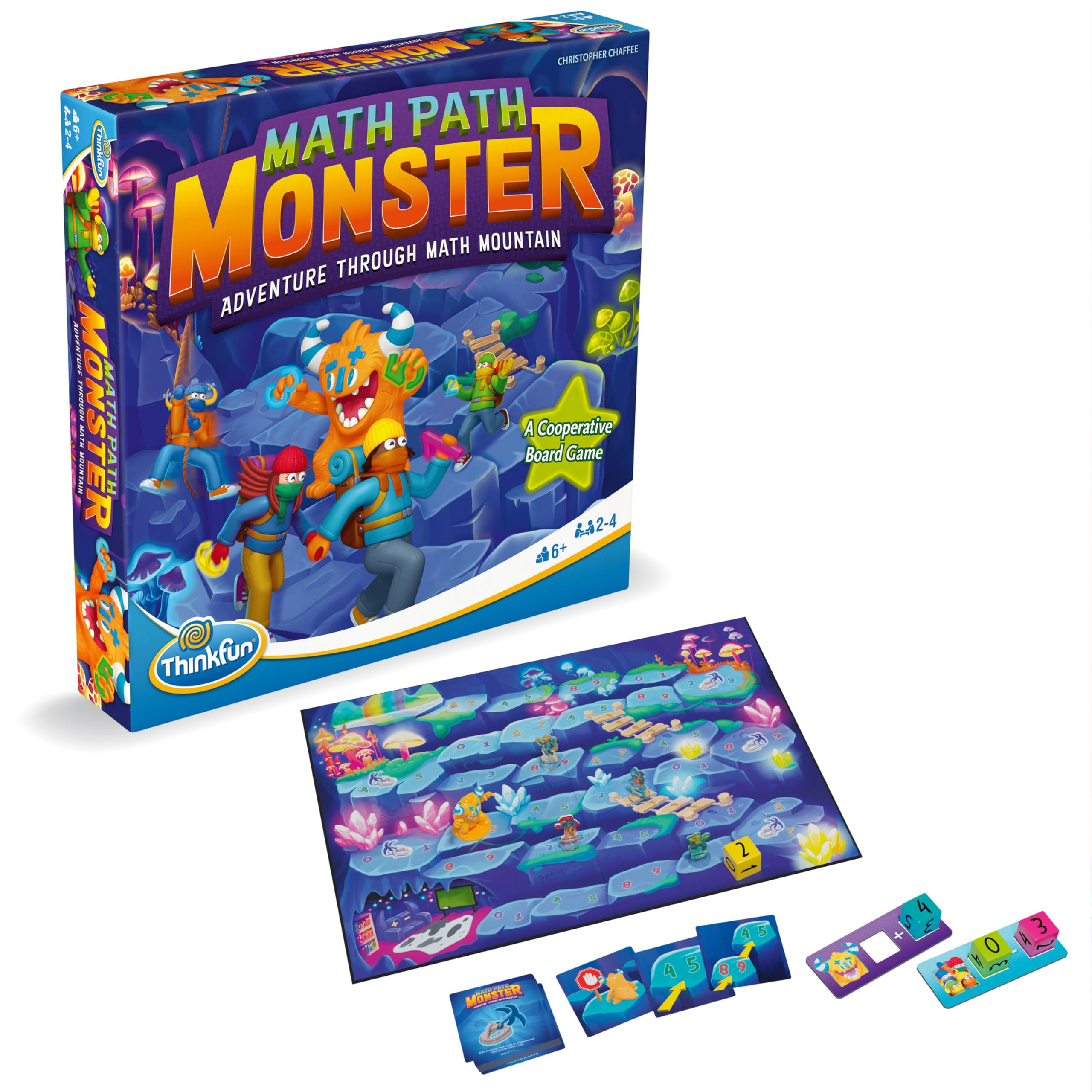 ThinkFun Math Path Monster - Engaging Cooperative Board Game - Enhances STEM Skills - Fosters Tea... | Amazon (US)