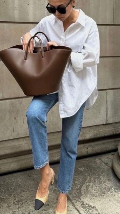 Recreate the look - Style inspo from Pinterest to your cart! Linking like and similar items to help you re-create this look and style from Pinterest 🤎


#trending outfit
#Pinterest outfit inspo
#Pinterest inspired 
#gap fashion finds 
#white button down blouse 
#oversized blouse
#button up 
#brown handbag
#brown leather tote
#shoulder bag 
#oversized tote 
#wide tote
#skinny jeans 
#spring jeans
#straight leg jeans 
#casual jeans 
#work jeans
#designer jeans 
#the look for less
#black sunglasses
#slingback heels
#colorblock heels
#work heels
#neutral heels
#low heels
#revolve fashion finds  
#Amazon fashion 
#spring fashion
#spring transition outfit
#spring style Inspo 
#style inspo
#fashion inspo
#outfit inspo
#casual style
#elevated casual
#casual outfit
#classic style 
#casual chic 
#work fashion
#work outfit
#wotk appropriate 
#office outfit 
#polished look
#weekend style
#easy weekend outfitt
#day date outfit
#wine tasting outfit  
#mom style 
#mom outfit 
#errands outfit 
#airport outfit 
#travel outfit 
#travel style 
#site seeing outfit 
#European vacation 
#street style
#new York style
#city outfit 
#date night outfit 
#pinterest inspired
#photo credit to Pinterest 
#ootd 


#LTKOver40 #LTKWorkwear #LTKootd