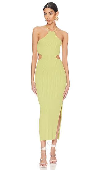 Skye Midi Dress In Avocado | summer dresses womens dresses modest dresses spring dresses 2023 | Revolve Clothing (Global)