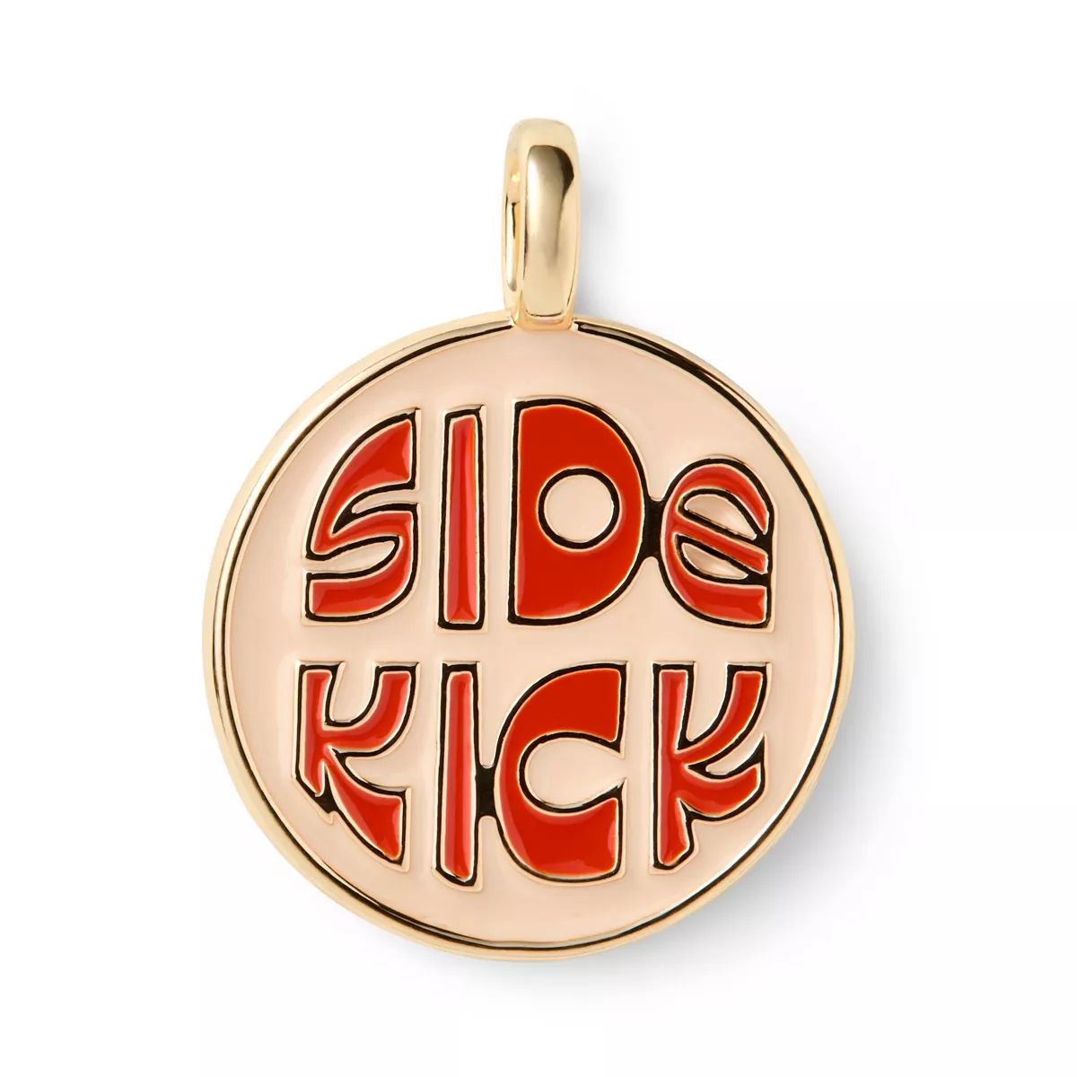 "Side Kick" Charm - Peach/Gold - The Cuddle Collab | Target