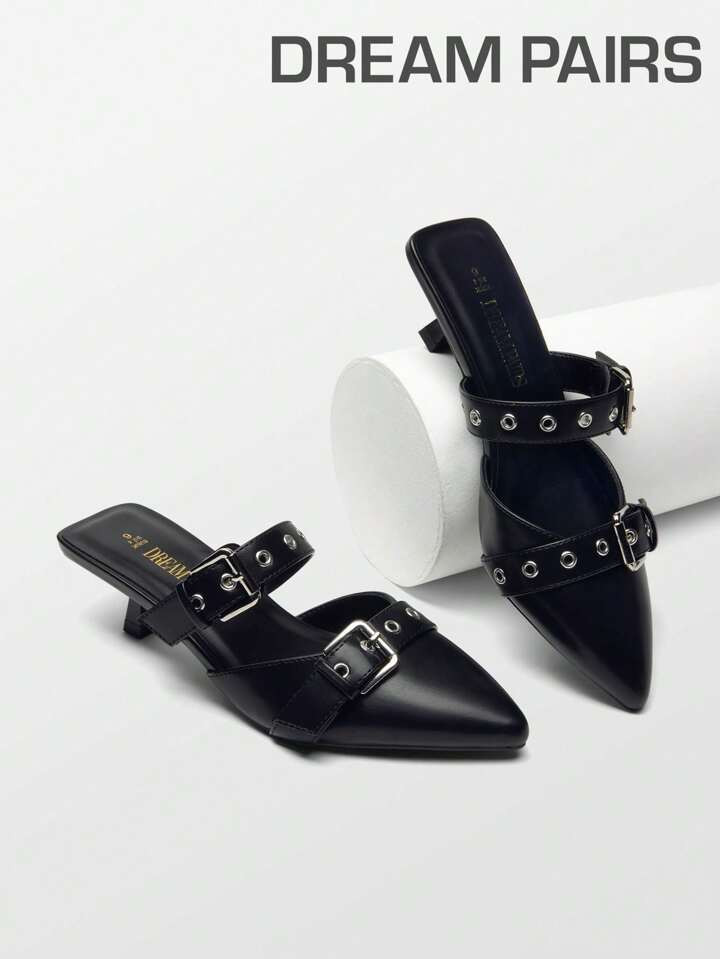 $18.90     
    $40.80
   
  -54%
       Limited-Time Price Drop Women's Pointed Toe Mules With B... | SHEIN