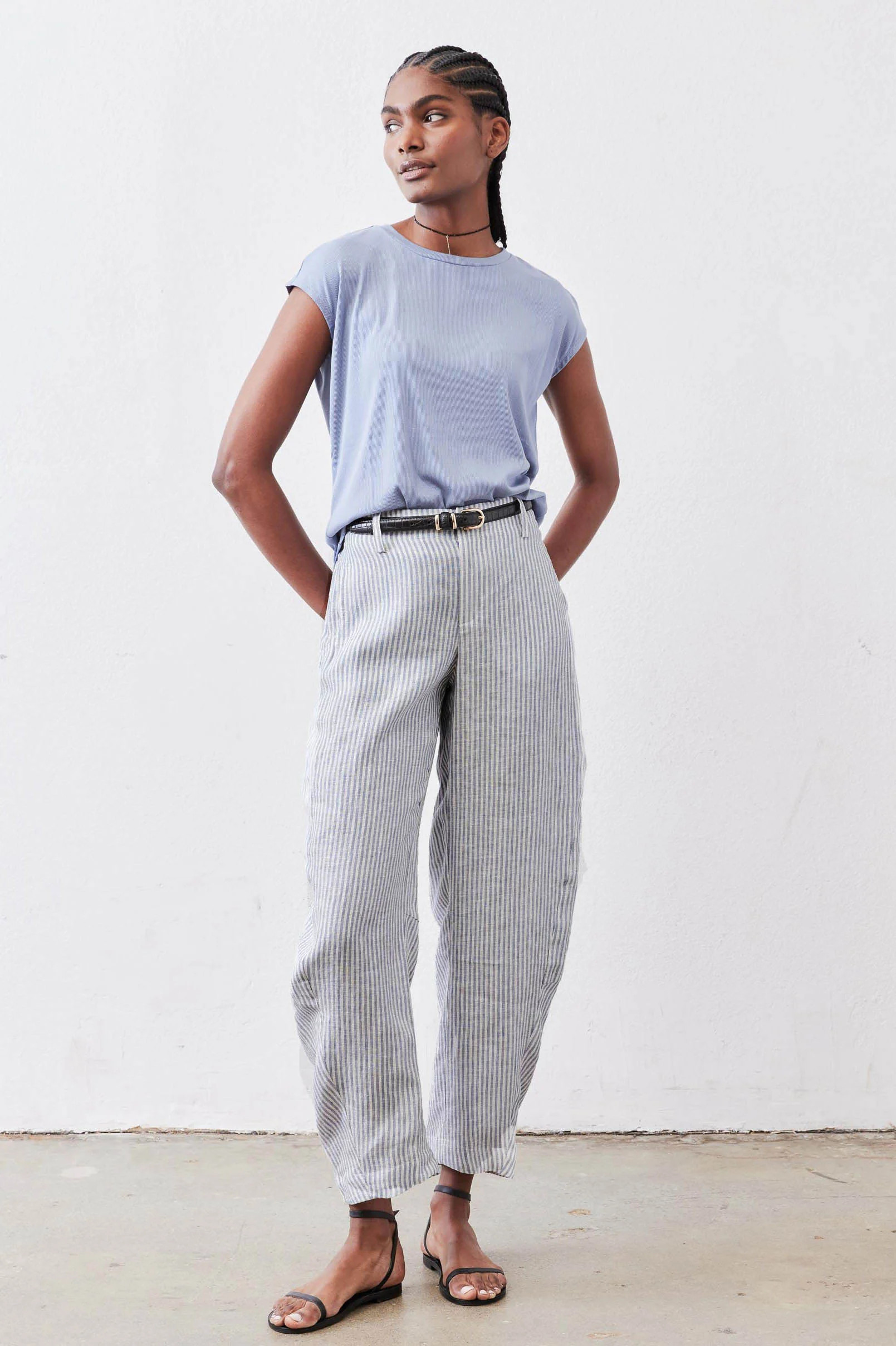 The Uptown Loose Linen Pants | Ruti