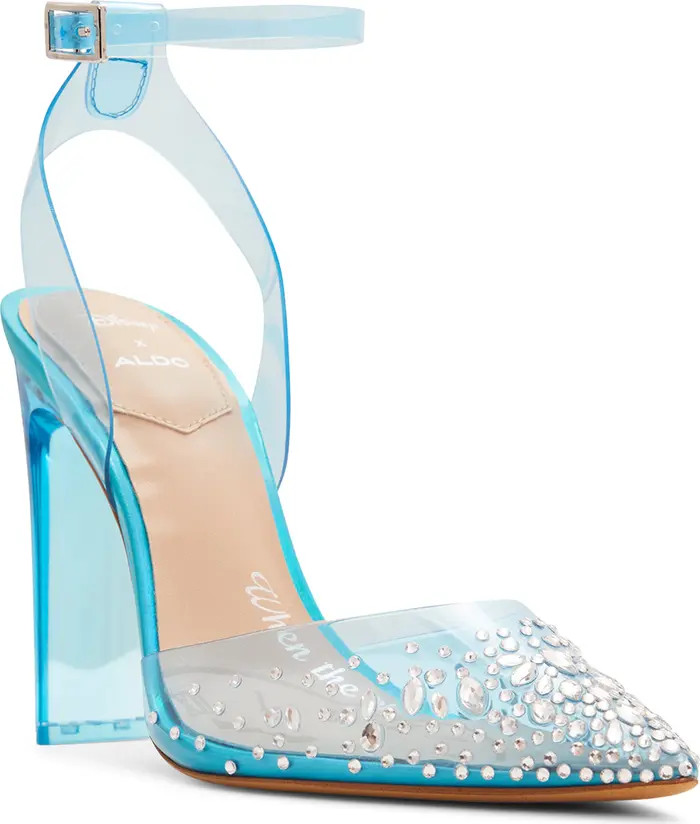x Disney Glass Slipper Pointed Toe Pump (Women) | Nordstrom